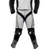 RTX Katana Sports Grey Kangaroo Leather 2 Piece Biker Suit